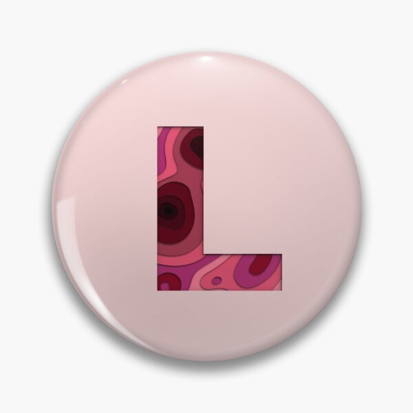 Item preview, 3D Papercut Alphabet -  L - Girly Pink designed and sold by AuroCreatives.