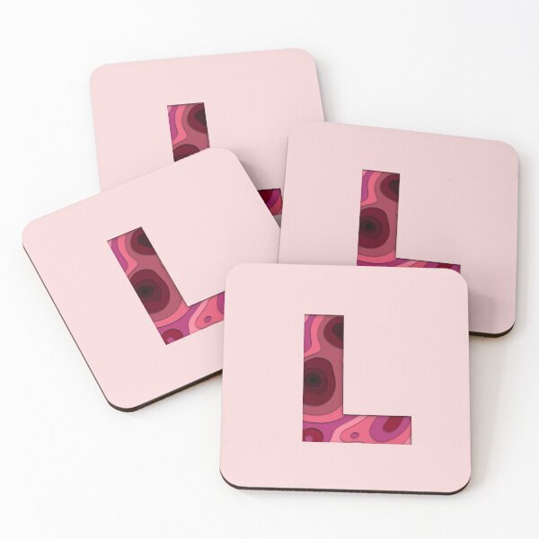 Item preview, 3D Papercut Alphabet -  L - Girly Pink designed and sold by AuroCreatives.