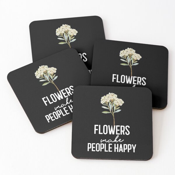 Item preview, Flowers Make People Happy designed and sold by YOYOCollection.