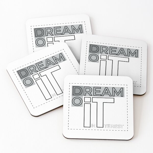 Item preview, DREAM IT - DO IT - INTEREST designed and sold by prabhak036.