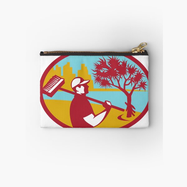 Item preview, Cleaner Pandanus Tree Coast Oval Retro designed and sold by patrimonio.