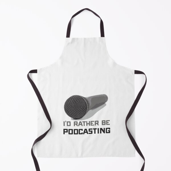 Item preview, Funny I'd Rather Be Podcasting Podcasters designed and sold by perfectpresents.