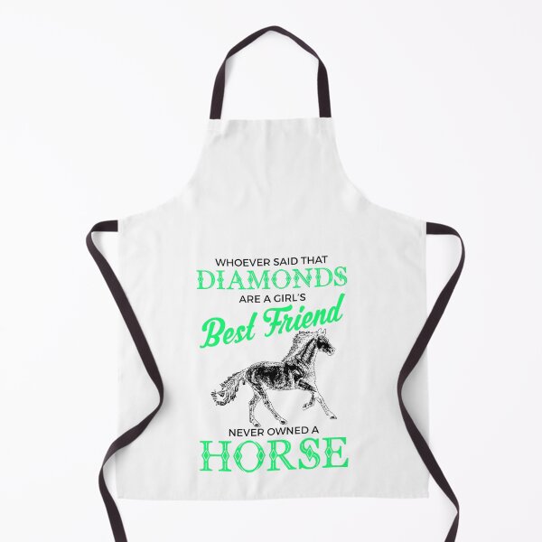 Item preview, Horses Are A Girl's Best Friend, Not Diamonds designed and sold by perfectpresents.