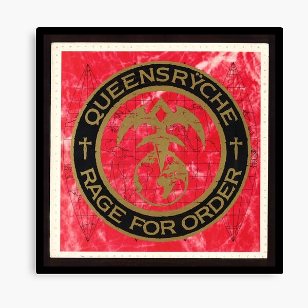 Best Selling - Queensryche Rage For Order Album Canvas Print
