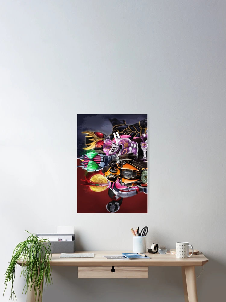 Thumbnail 2 of 3, Poster, Masked Rider designed and sold by ijunk.