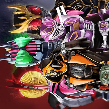 Artwork thumbnail, Masked Rider by ijunk