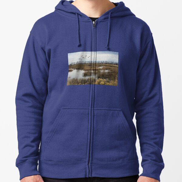 On The Way Zipped Hoodie