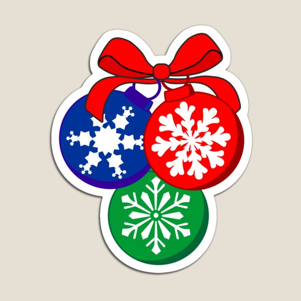 Kerst decoratie Magnet