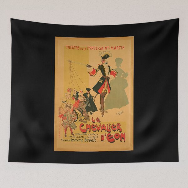 Item preview, retro le chevalier deon designed and sold by CorasPosters.