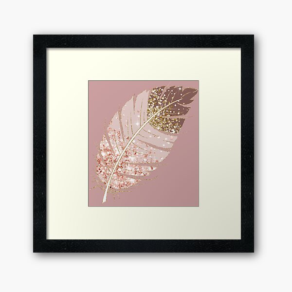 Tall Pink Gold With Bow Shoes Glitter Stripe Art: Canvas Prints, Frames &  Posters