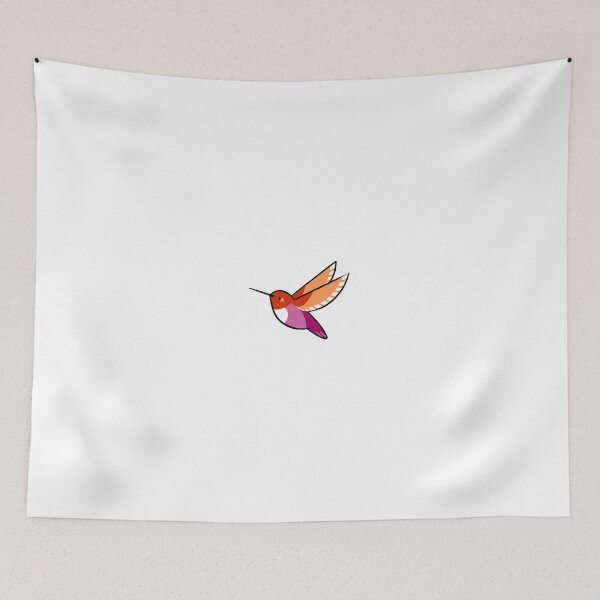 Artikelvorschau, lesbian pride hummingbird entworfen und verkauft von snowysaur.