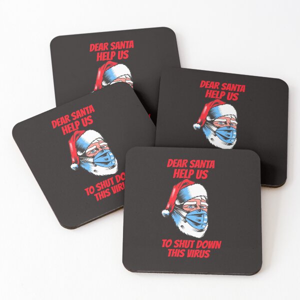 Item preview,  DEAR SANTA HELP US TO SHUT DOWN THE VIRUS designed and sold by GILLES VAZIRI.