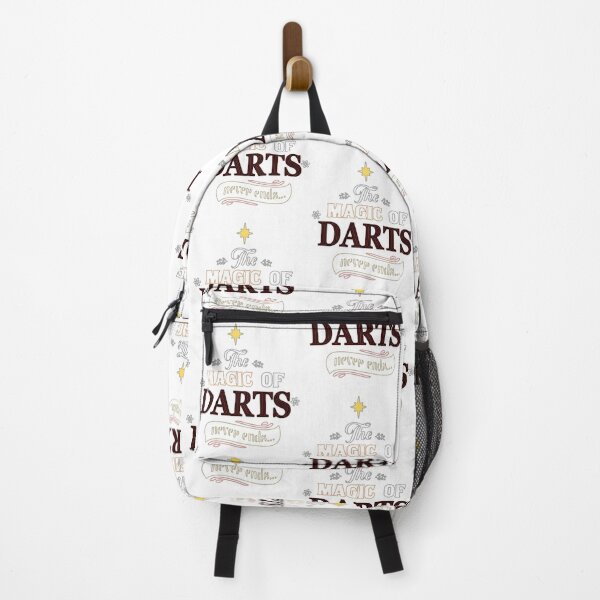 Item preview, magic of darts never ends black designed and sold by frankuffmann.