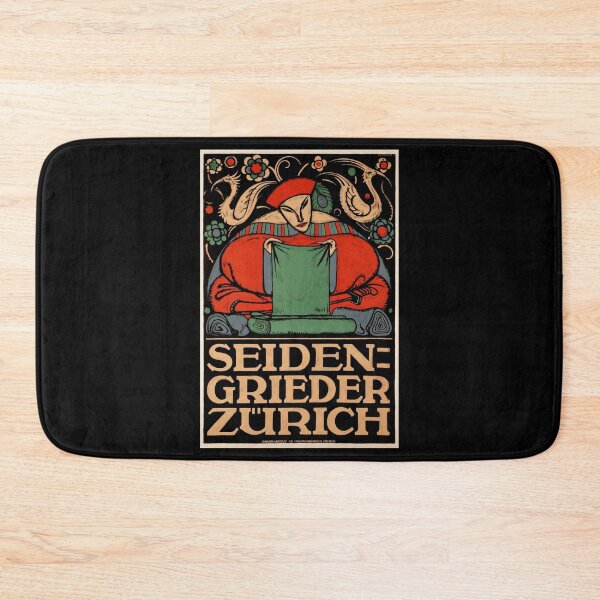 Item preview, retro seiden grieder zurich designed and sold by CorasPosters.