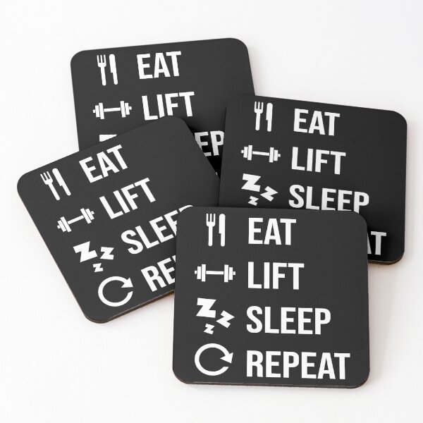 Item preview, Eat Lift Sleep Repeat designed and sold by TheBeastNation.
