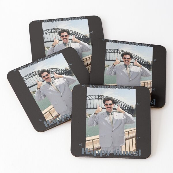 Item preview, Happy birthday borat designed and sold by sociedadsecreta.