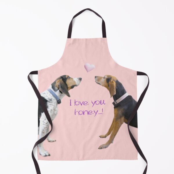 Item preview, Couple of dogs loving each other. Concept of Valentine's day. Dog sweethearts. designed and sold by KrokoStories.