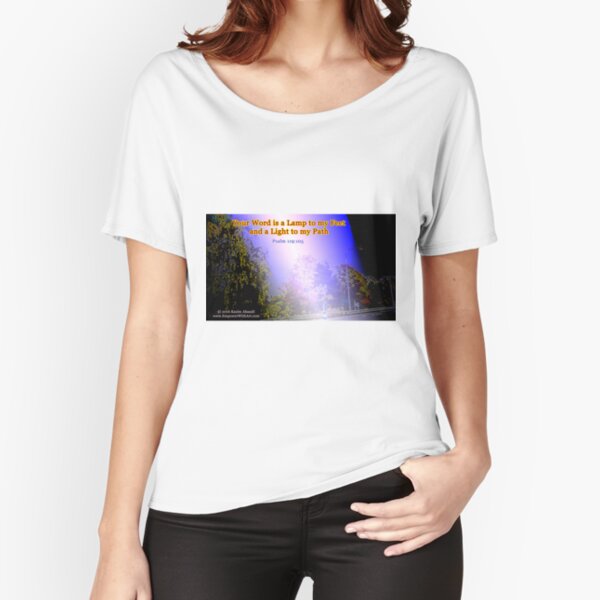 Your word is a lamp to my feet Relaxed Fit T-Shirt