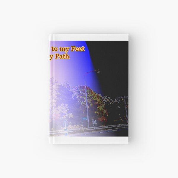 Your word is a lamp to my feet Hardcover Journal