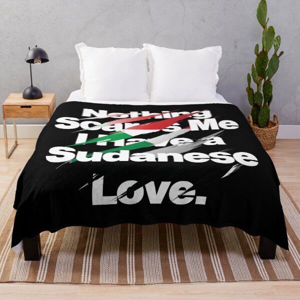 Item preview, Nothing Scares Me I Have a Sudanese Love designed and sold by elhefe.