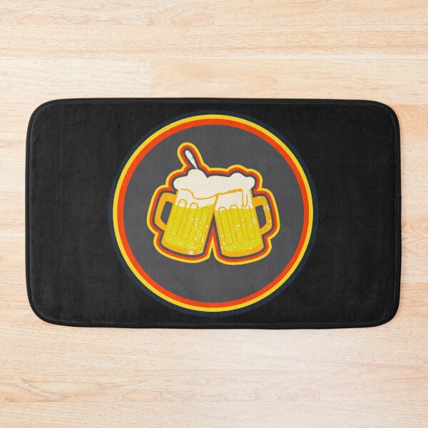 Item preview, Get on the Beers Retro Alcohol Vector art designed and sold by twicetrader.