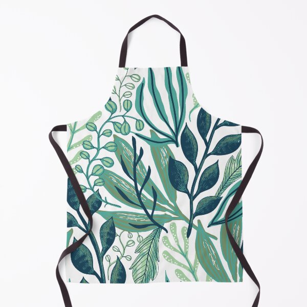 Item preview, Tropical Green Leaves Modern Art designed and sold by ArtbyCharmante.