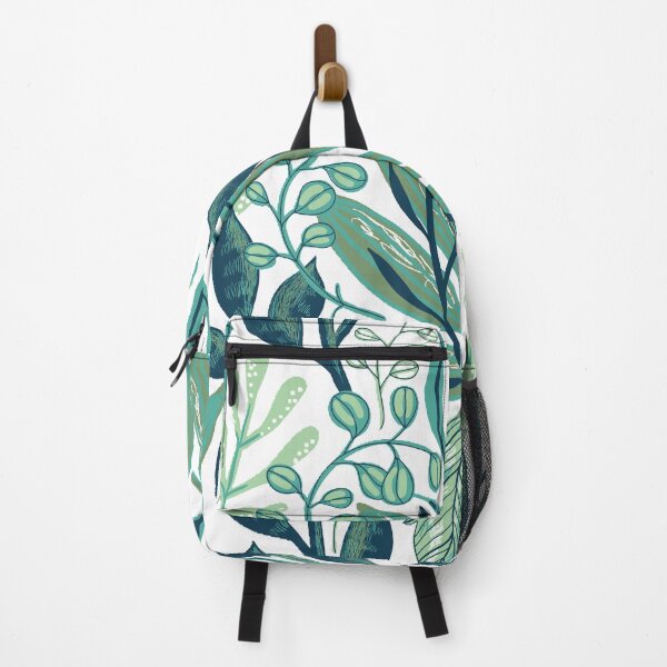 Item preview, Tropical Green Leaves Modern Art designed and sold by ArtbyCharmante.