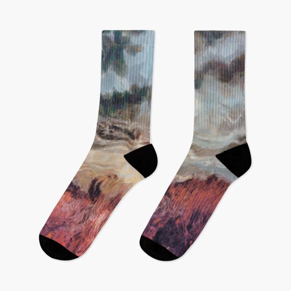 Item preview,  Dawn Over The Red Field Impression Surrealism designed and sold by HansBlame.