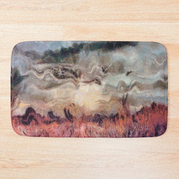Item preview,  Dawn Over The Red Field Impression Surrealism designed and sold by HansBlame.