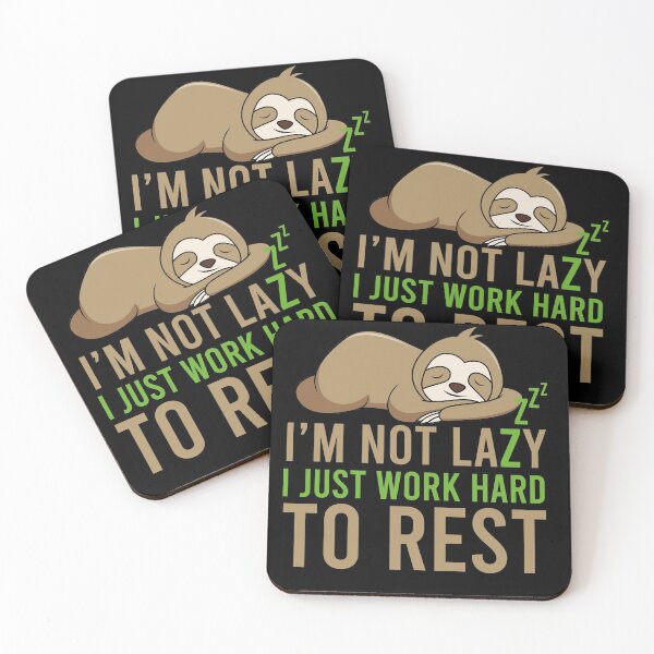 Item preview, I'm not lazy designed and sold by Keno185.
