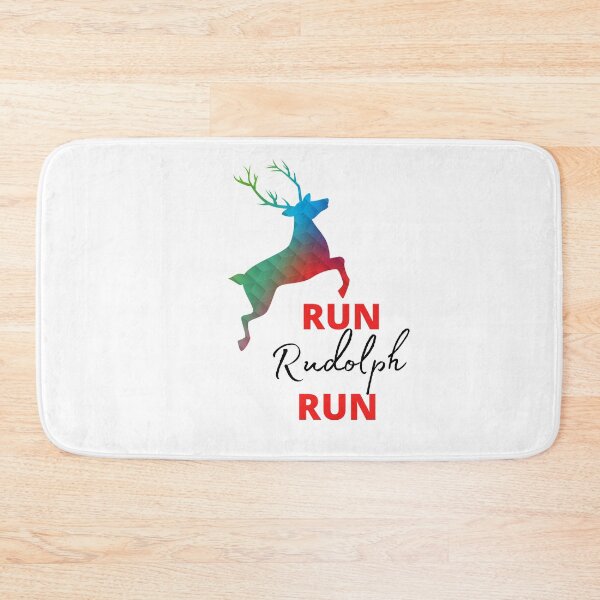 Aperçu de l'œuvre RUN RUDOLPH RUN créée et vendue par Bubblegirl17.