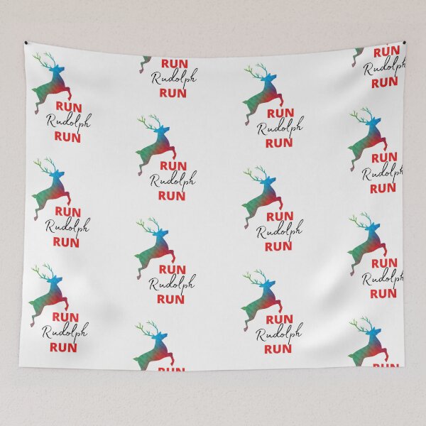 Item preview, RUN RUDOLPH RUN designed and sold by Bubblegirl17.