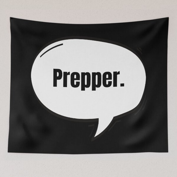 Item preview, Prepper Text-Based Speech Bubble designed and sold by Nathalie Aynié.