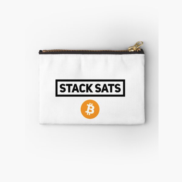 Item preview, Stackin Sats (Bitcoin) designed and sold by Bouzdesigns.