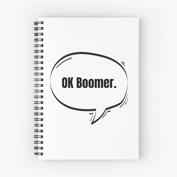 Item preview, OK Boomer Text-Based Speech Bubble designed and sold by Nathalie Aynié.