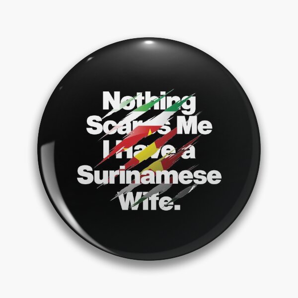 Item preview, Nothing Scares Me I Have a Surinamese Wife designed and sold by elhefe.