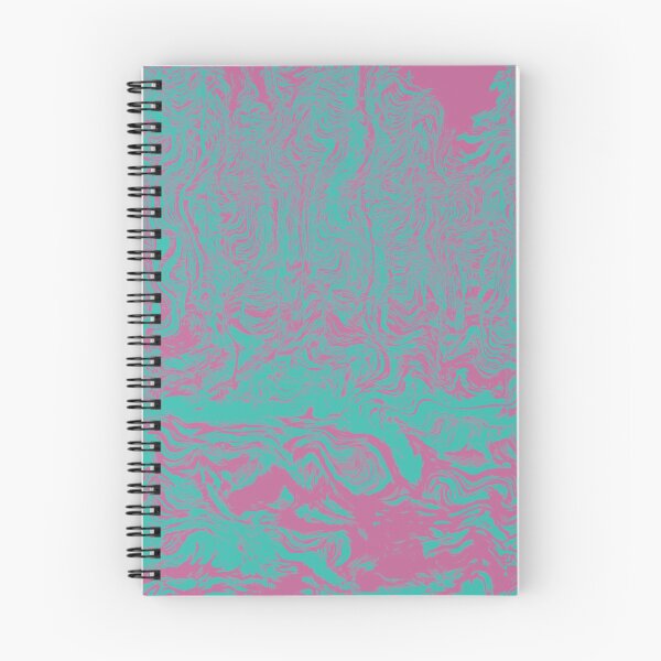 Item preview, Pink turquoise impression surrealism pattern designed and sold by HansBlame.