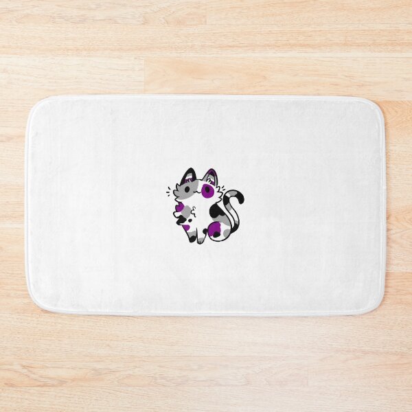 Item preview, asexual pride cat designed and sold by snowysaur.