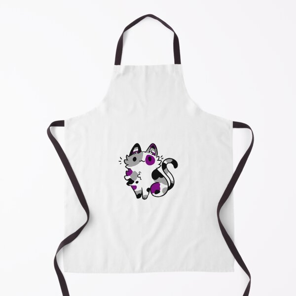 Item preview, asexual pride cat designed and sold by snowysaur.