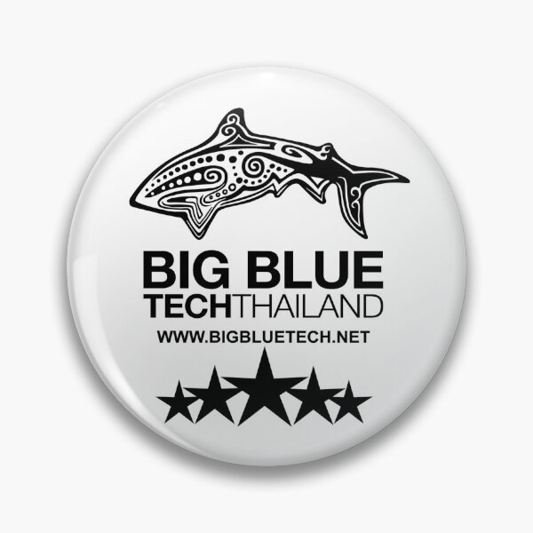 Item preview, Big Blue Tech Logo Black designed and sold by BigBlueDiving.