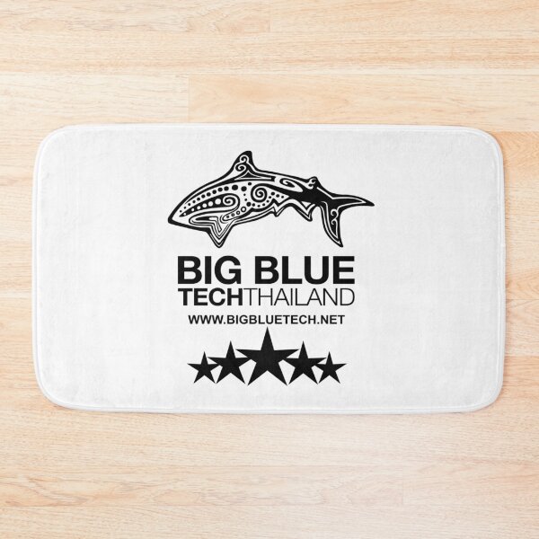Item preview, Big Blue Tech Logo Black designed and sold by BigBlueDiving.