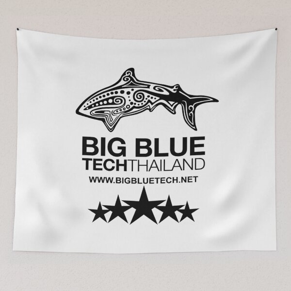 Item preview, Big Blue Tech Logo Black designed and sold by BigBlueDiving.