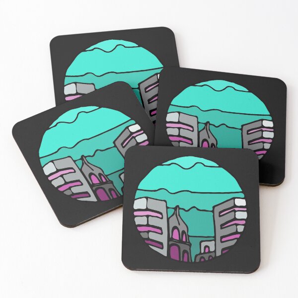 Item preview, Futuristic Sunset designed and sold by Chubuter.