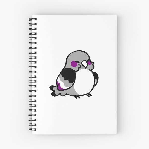 Item preview, asexual pride parrot designed and sold by snowysaur.