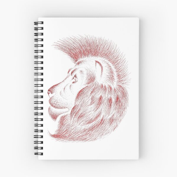 Item preview, Red Lion Line Art designed and sold by JTS STORE.