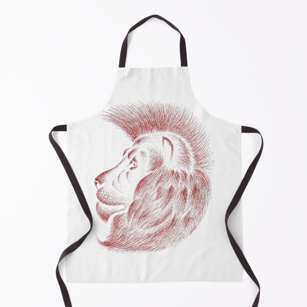 Item preview, Red Lion Line Art designed and sold by JTS STORE.
