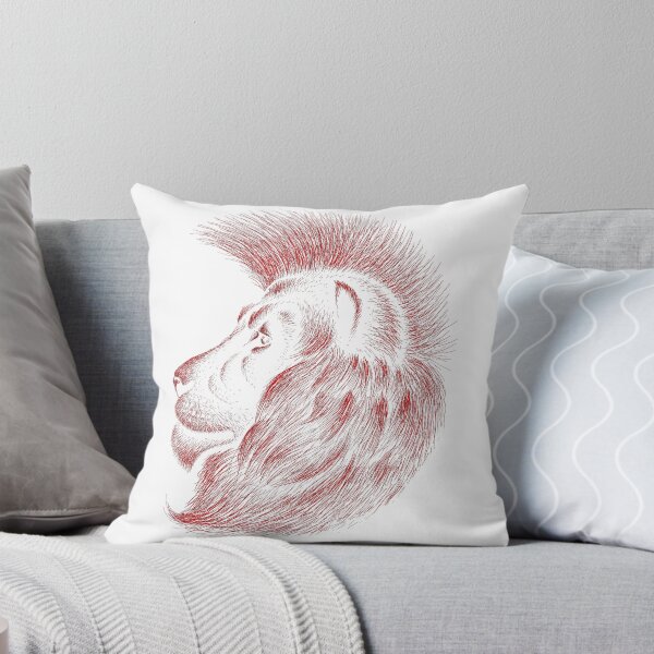 Item preview, Red Lion Line Art designed and sold by JTS STORE.