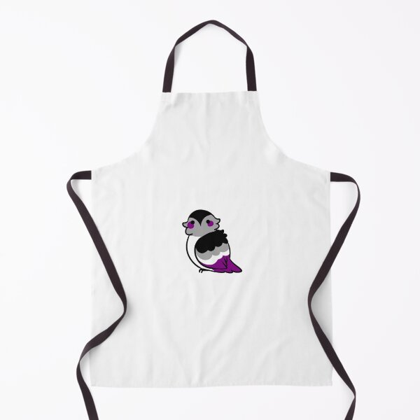 Item preview, asexual pride bird designed and sold by snowysaur.