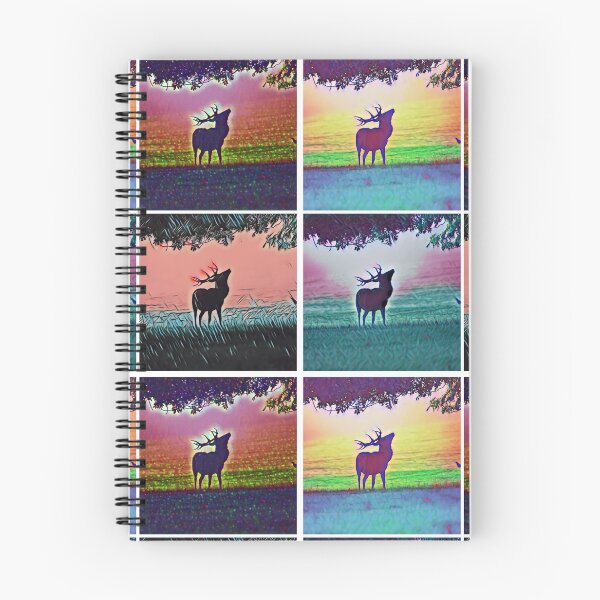 Item preview, The roaring stag in art designed and sold by Ninaeva.