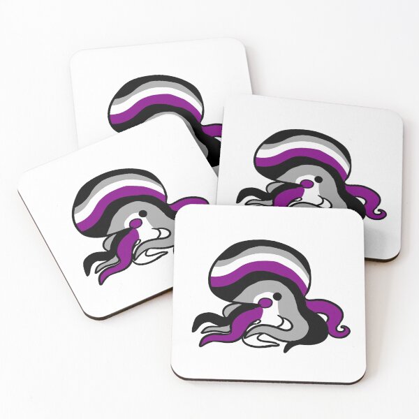 Artikelvorschau, asexual pride octopus entworfen und verkauft von snowysaur.
